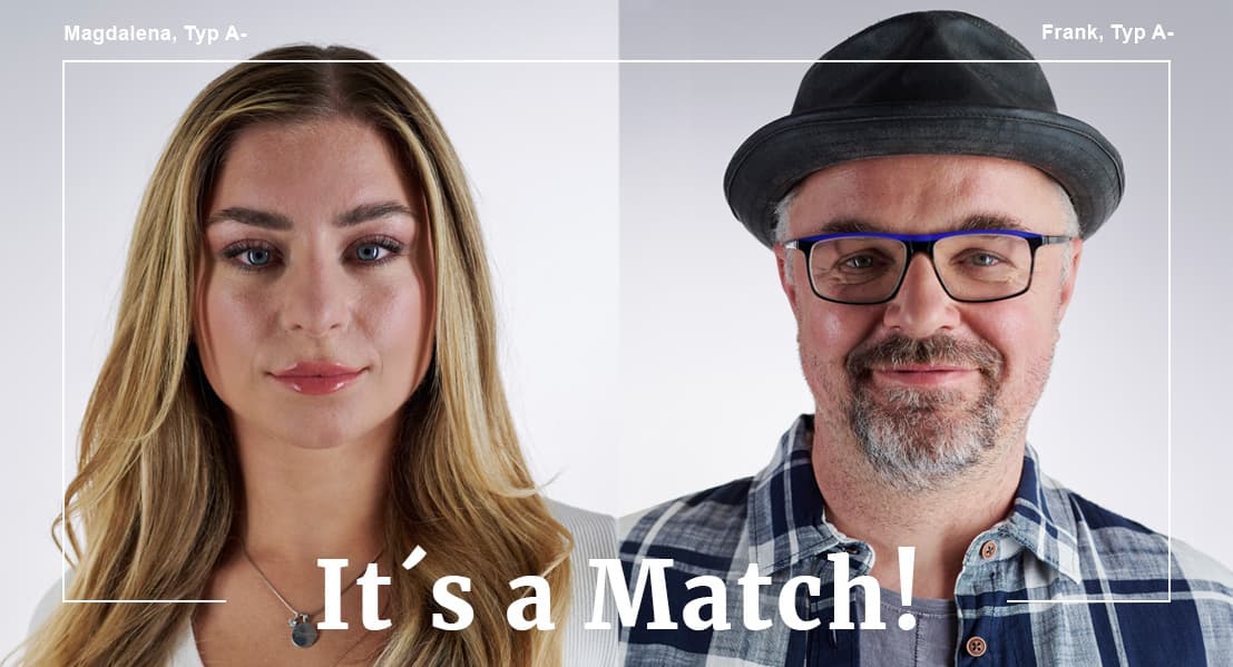 It's a match! Typ A-