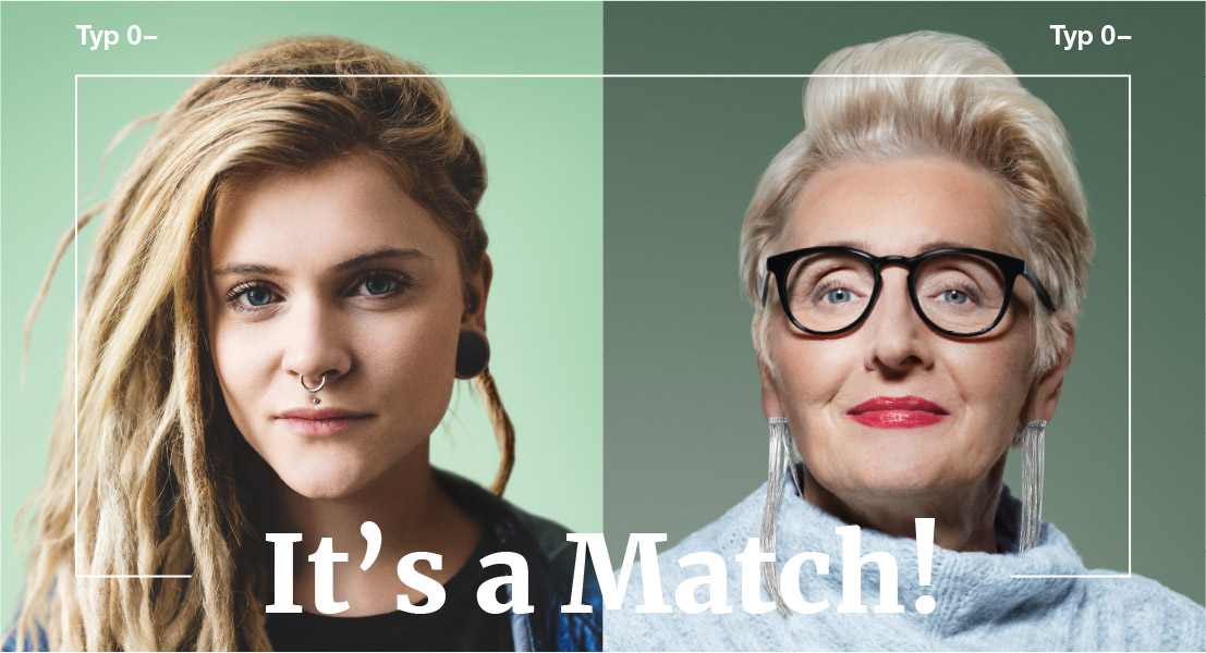 It's a match! Typ 0-