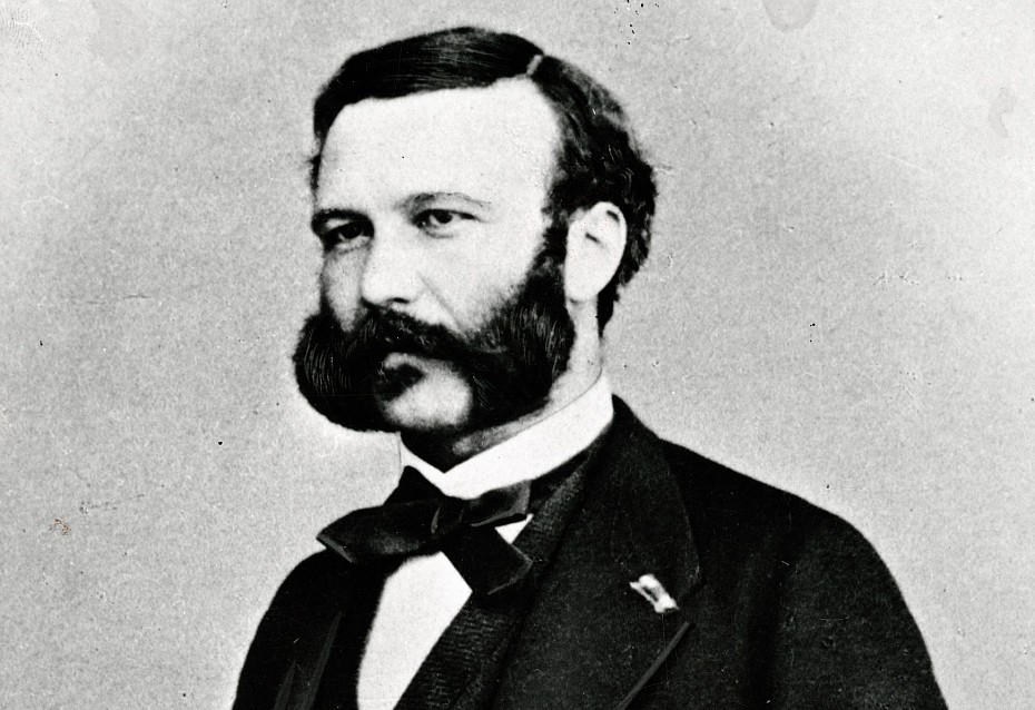 Portrait Henry Dunant um 1864