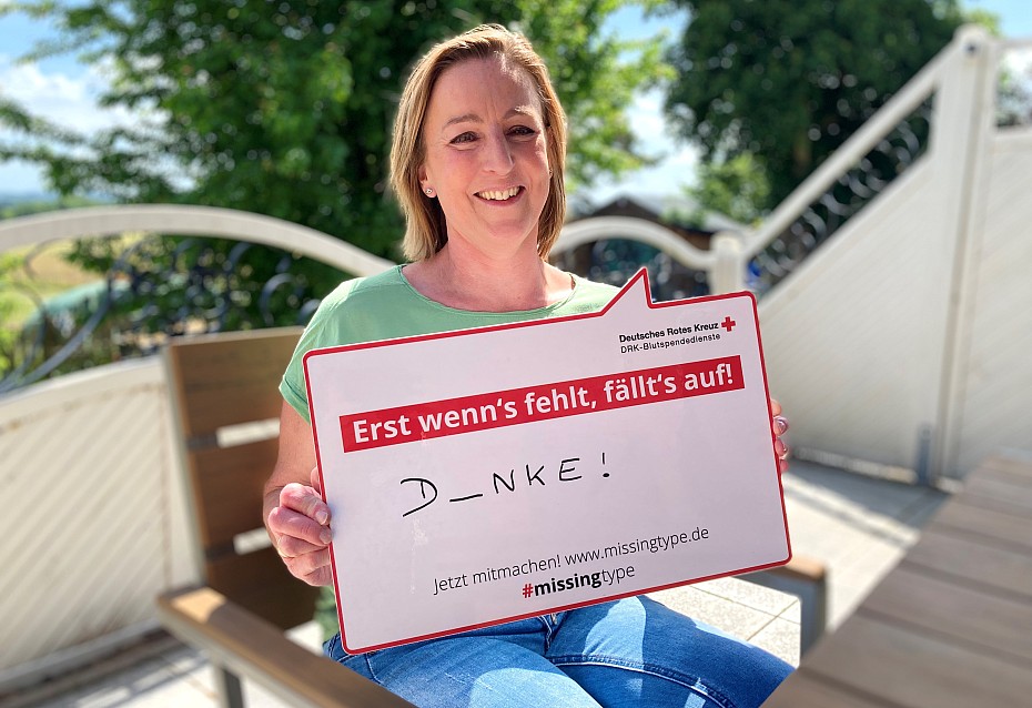 Jana Lenz hat überlebt. Ihr Dank gilt auch allen BlutspenderInnen. #missingtype: J_n_   s_gt   D_NKE