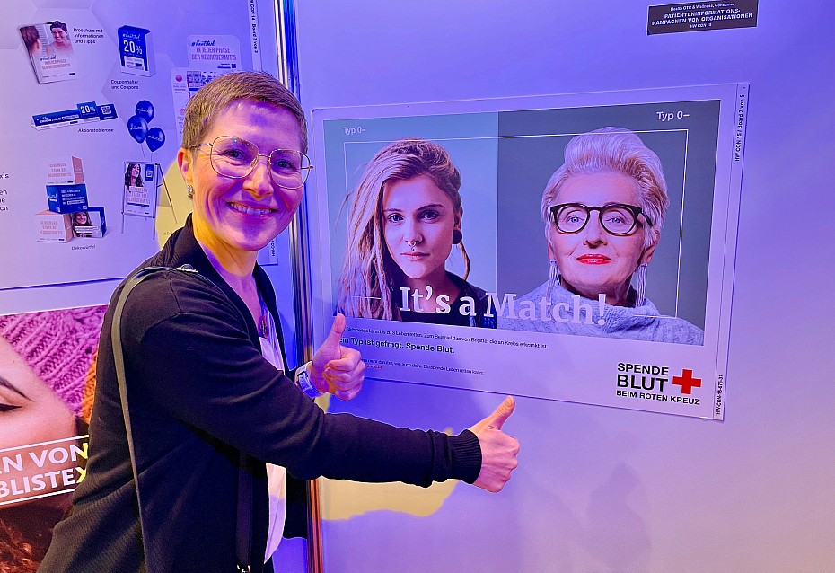 Cornelia Kruse bei der COMPRIX Preisverleihung