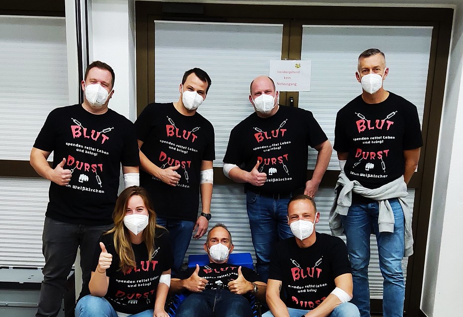 Oberstetten Blutspendetermin Team