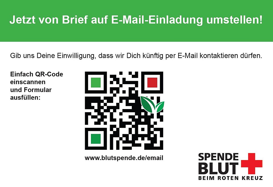 Greencard Rückseite Maileinladung