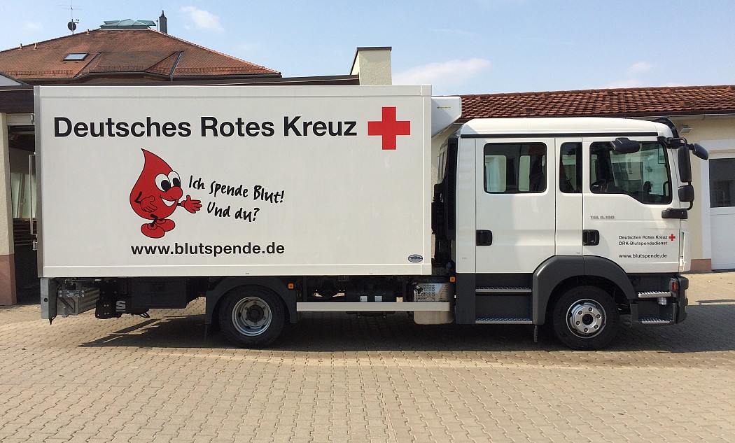 Neuer Blutspendebus in Plauen