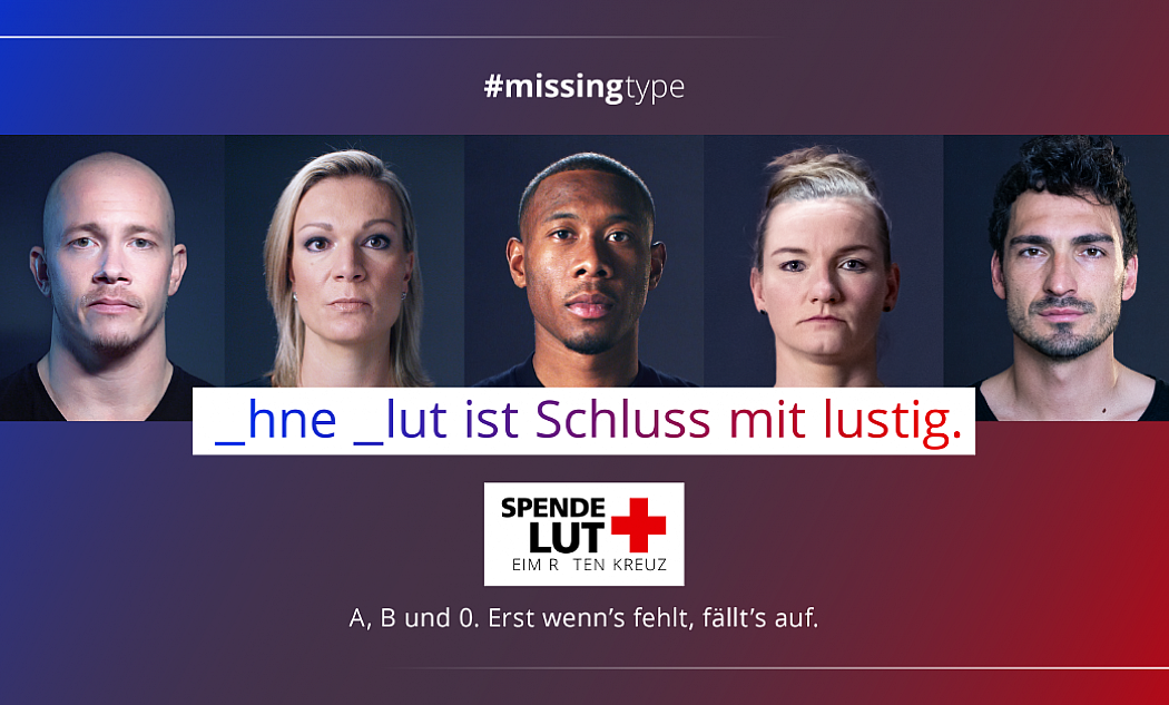 Erst wenn's fehlt, fällt's auf! #missingtype 2021