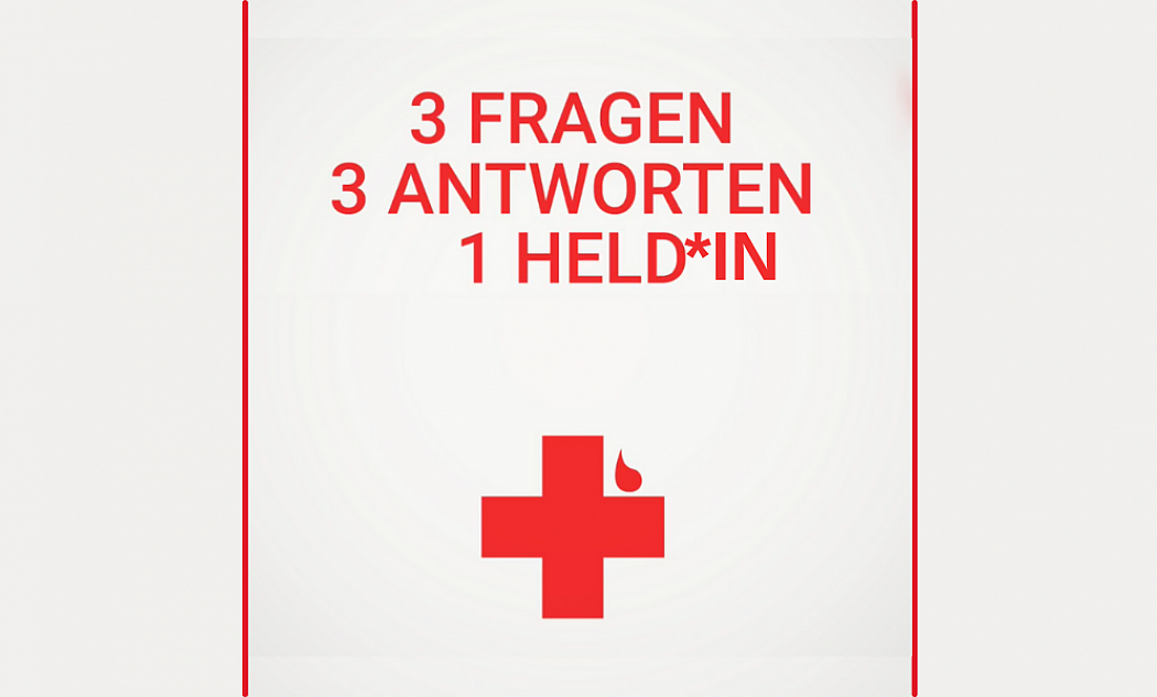 3 Fragen. 3 Antworten. 1 Held*in