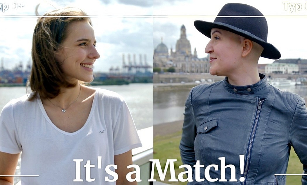 Video Kampagnenvideo It's a match Dreharbeiten Laura und Jolie