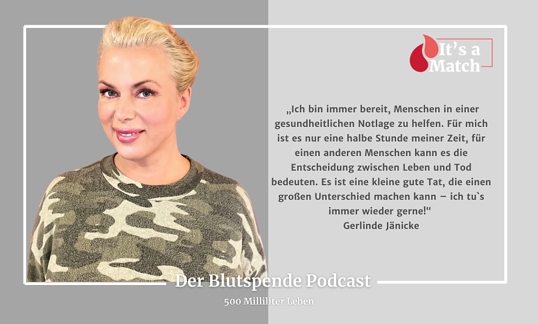 Podcast Folge mit Moderatorin Gerlinde