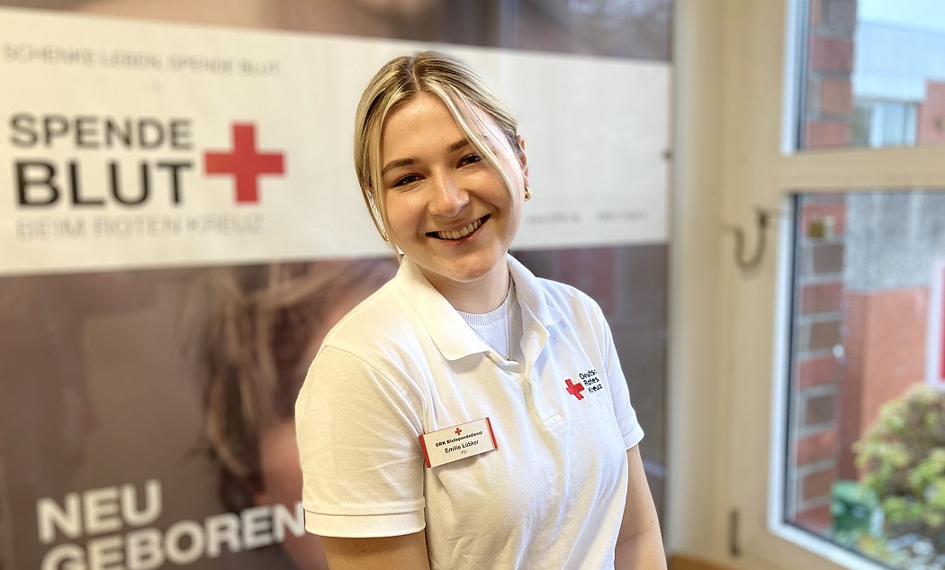 Freiwilligendienst beim DRK: Emilie leistet FSJ in Schleswig