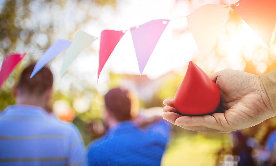 Familienfest bei der Blutspendeaktion in Cottbus