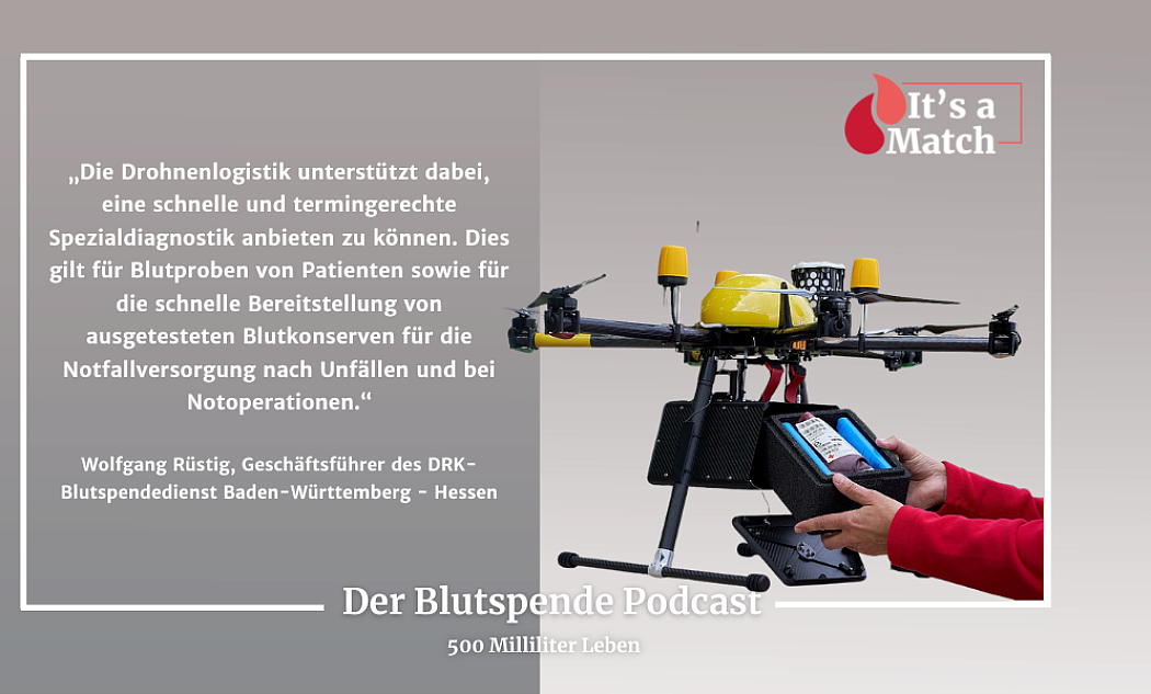 Neue Podcast Folge mit Drohne