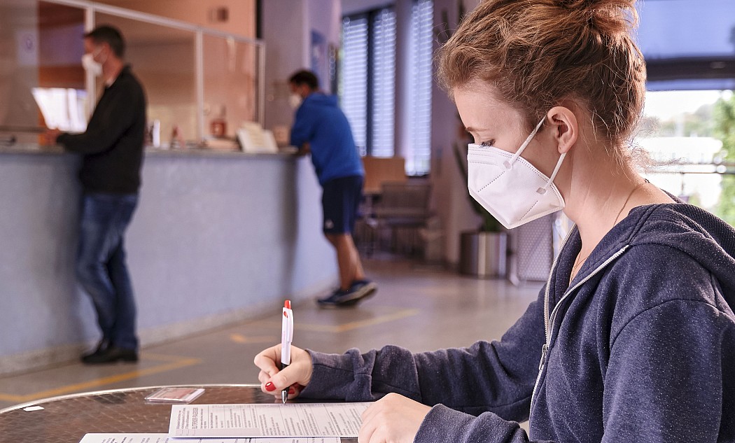 Fragebogen ausfüllen bei der Blutspende