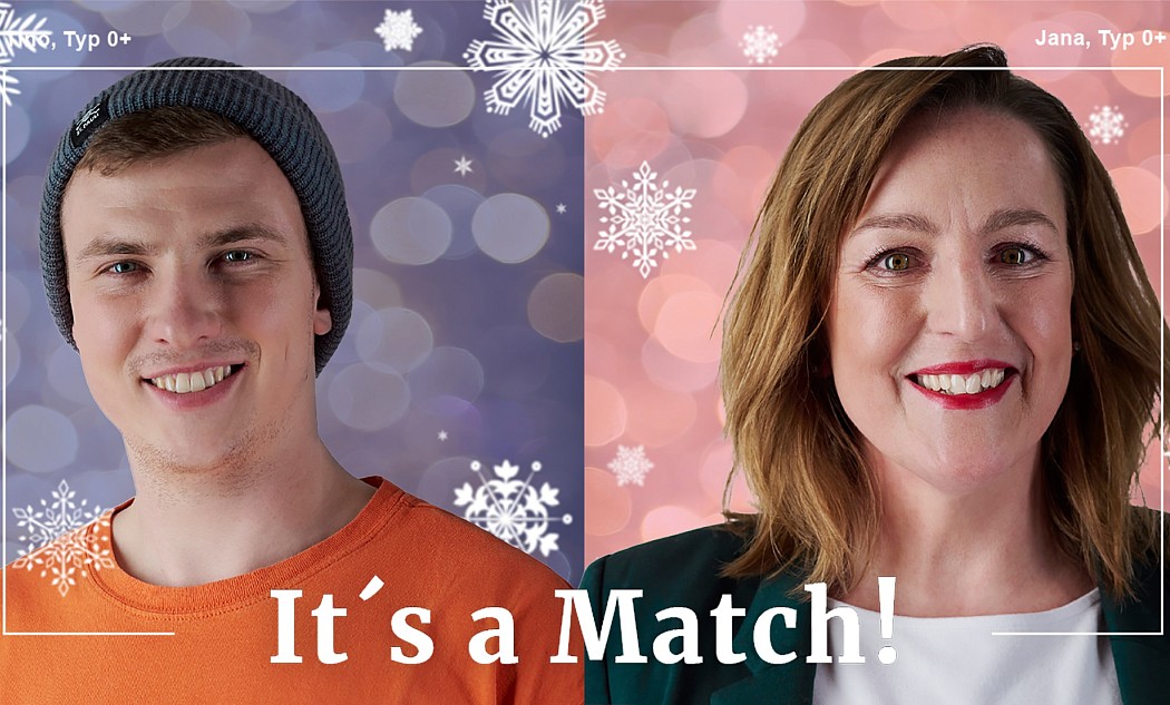 It's a match Jana und Tino Kampagne