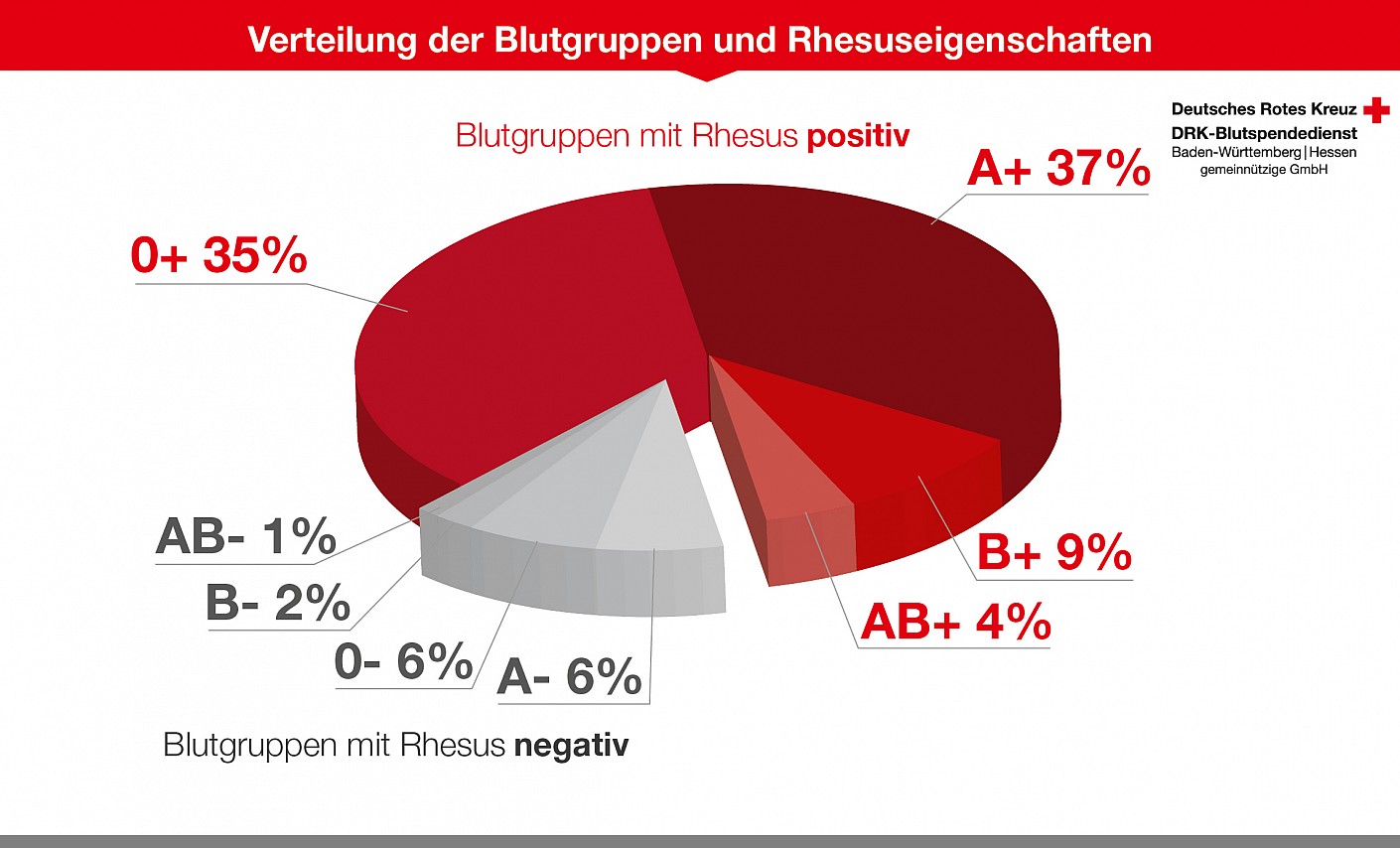 Blutgruppen-Verteilung und ihre Bedeutung fürs Blutspenden | DRK ...