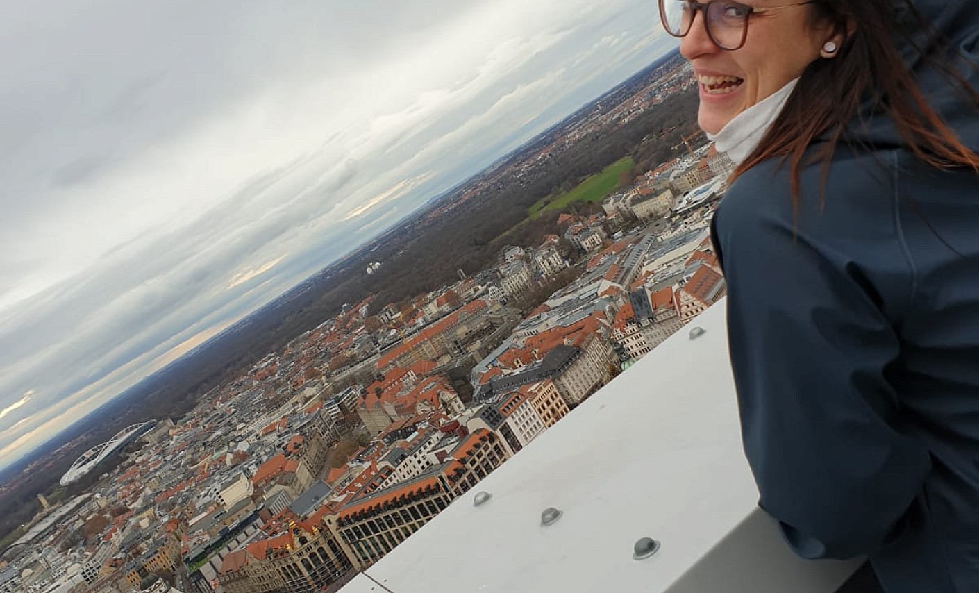 Über den Dächern Leipzigs