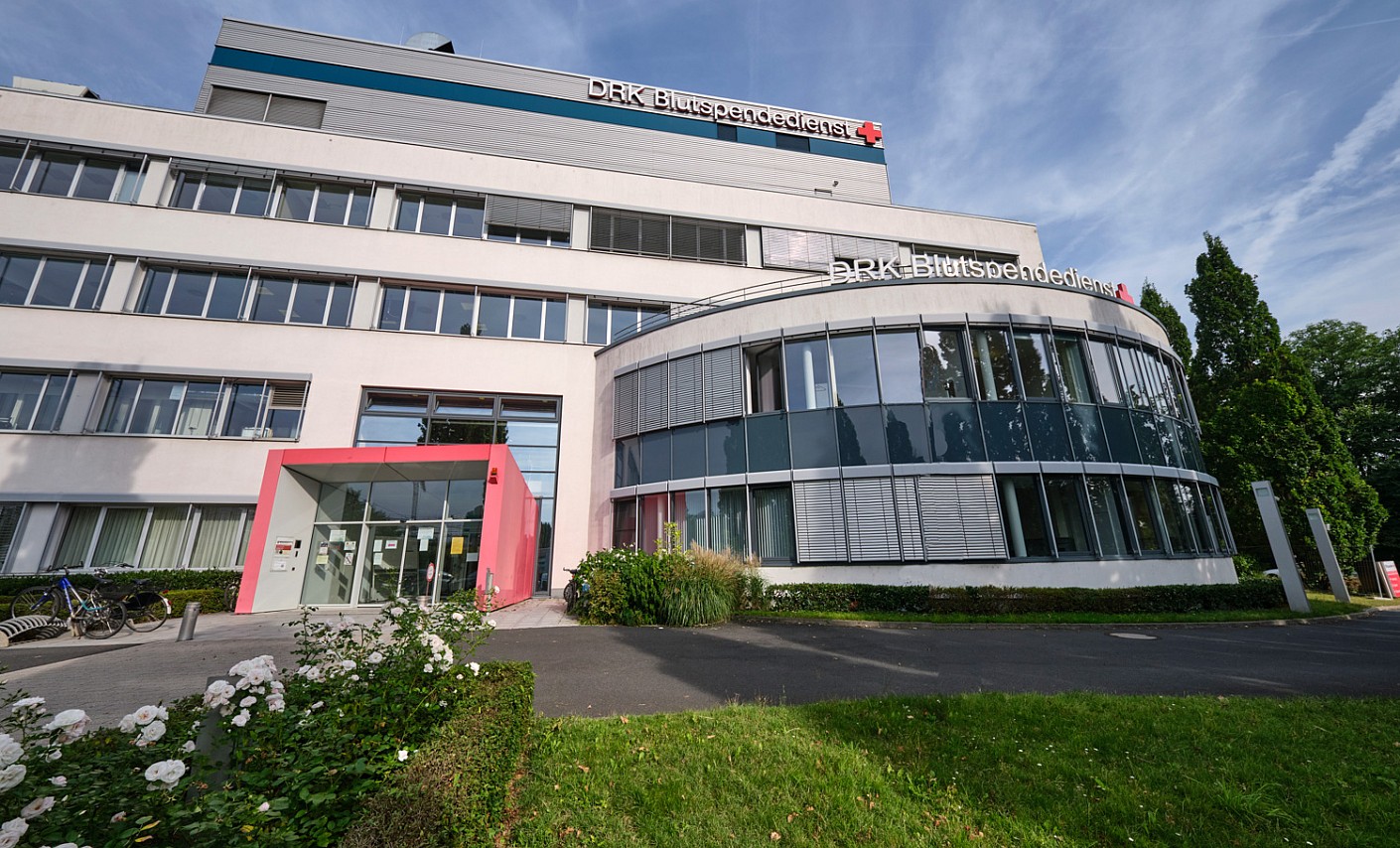 Unser Blutspendeinstitut in Frankfurt am Main in Hessen. 