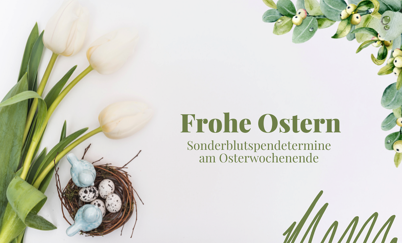 Sonderblutspendetermine am Osterwochenende - Symbol Ostern