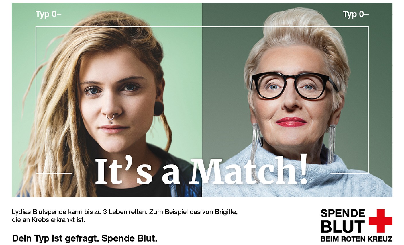 It's a Match Kampagnenmotiv