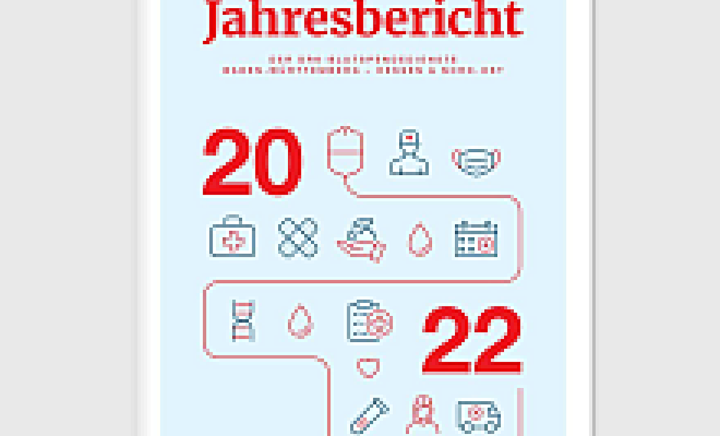 Titelblatt Jahresbericht 2022