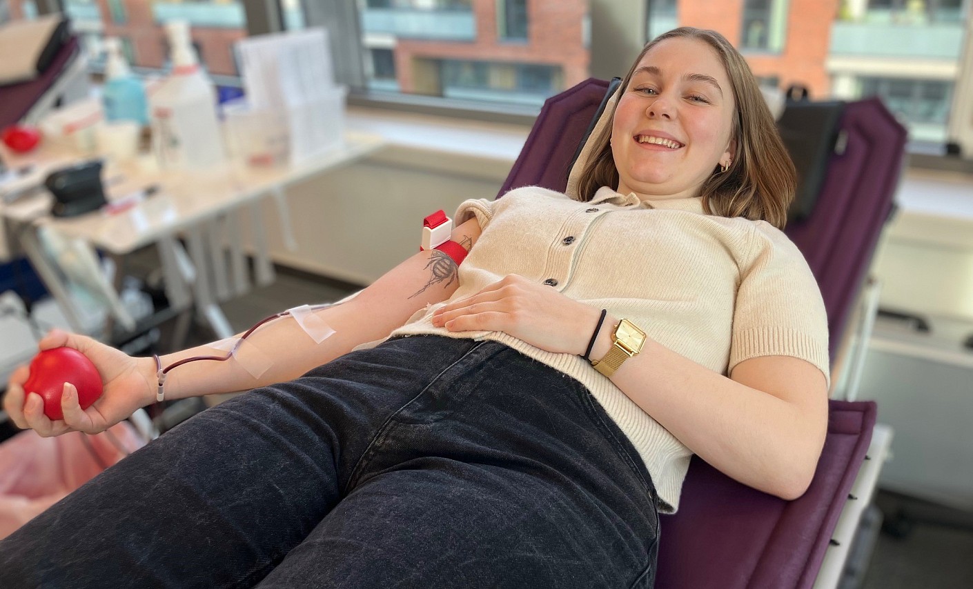 blutspende-spenderin