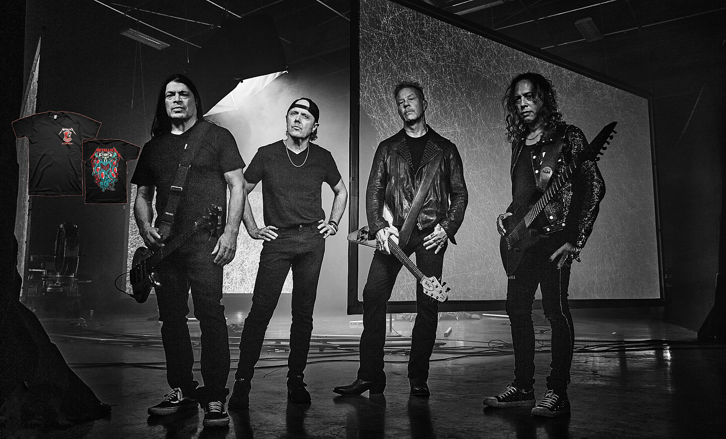 Der DRK Blutspendedienst und Metallica vergeben gemeinsamen Blutspendeshirts im Metallica Design heraus