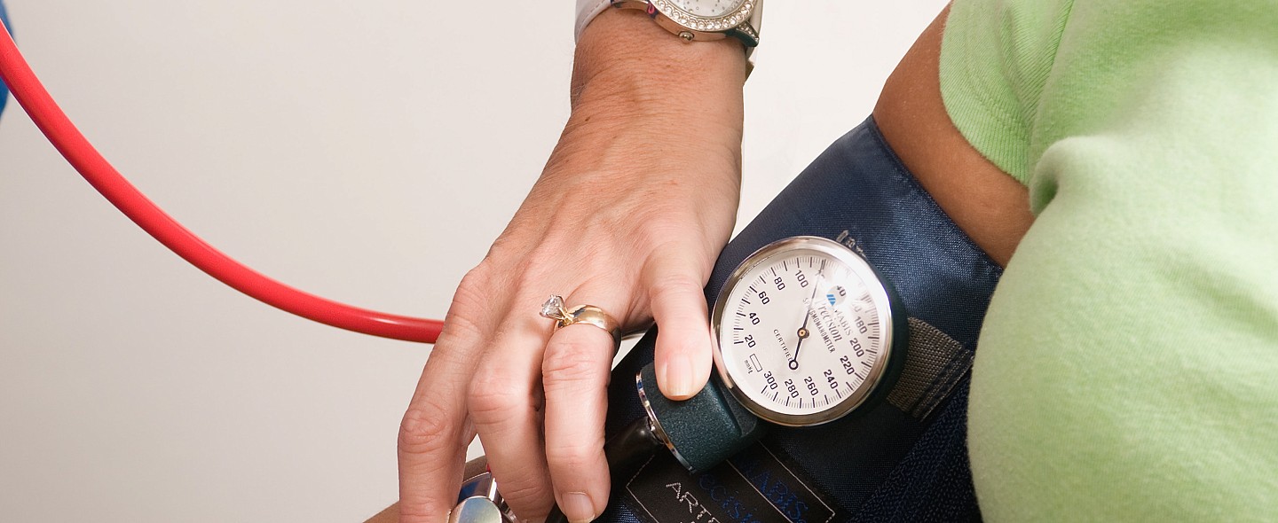 Blutdruck messen Bluthochdruck