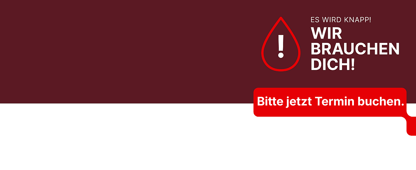 DRK Blutspendedienst Wir brauchen dich