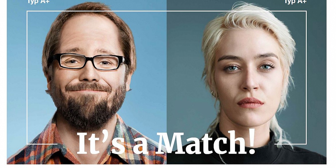 Kampagnenvisual It's a Match