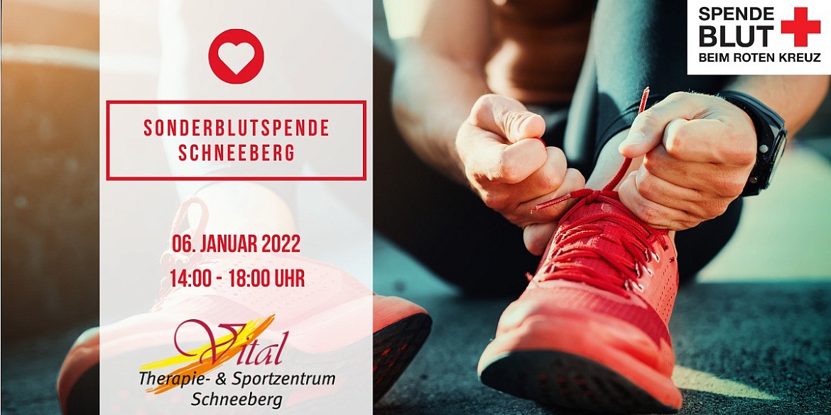 Sonderblutspende im Vital Therapie- & Sportzentrum Schneeberg