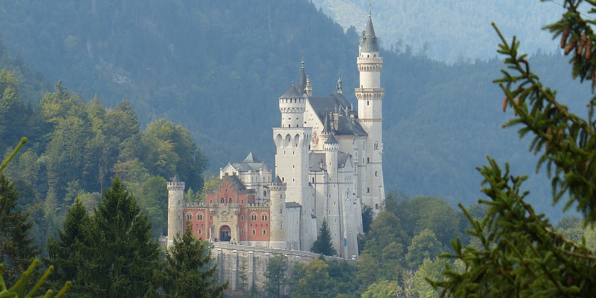 Märchenschloss in Wald