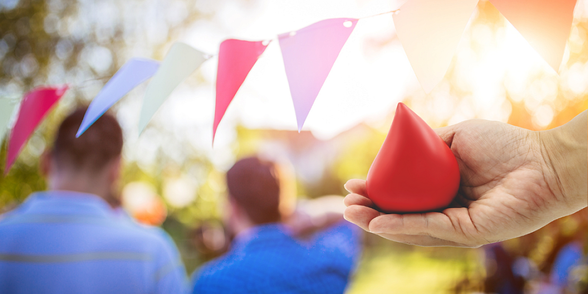 Familienfest bei der Blutspendeaktion in Cottbus