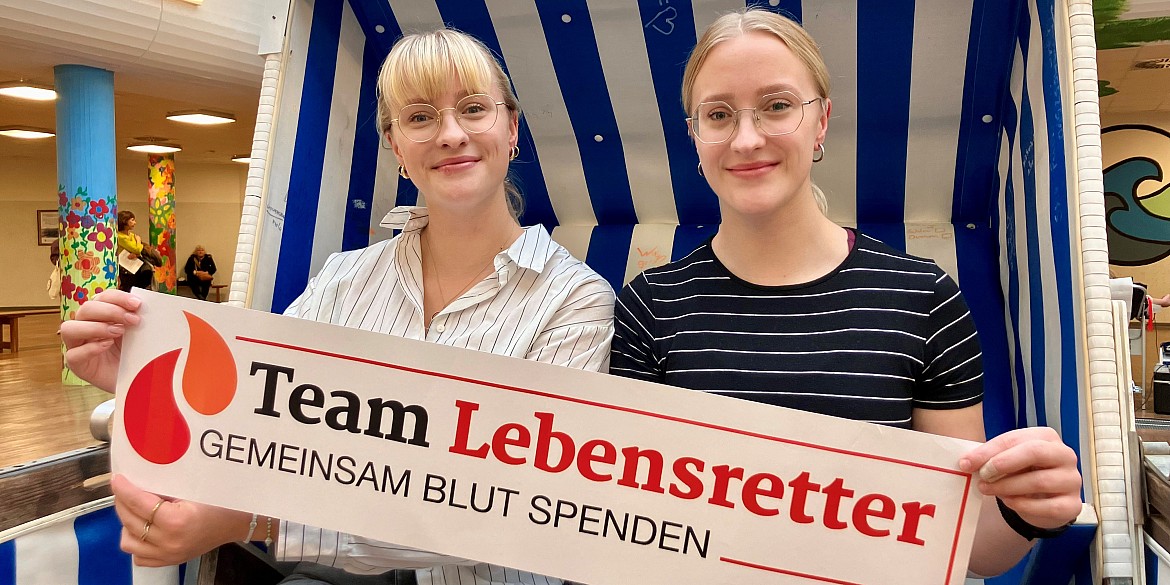 Team Lebensretter-Blutspenderin-Erstspenderin