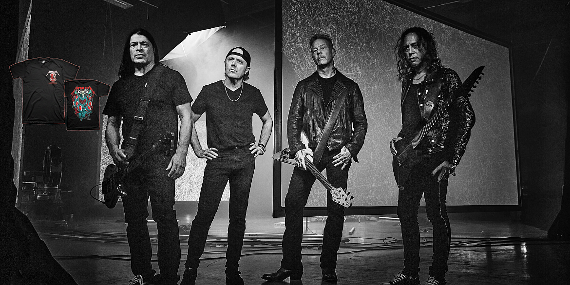 Der DRK Blutspendedienst und Metallica vergeben gemeinsamen Blutspendeshirts im Metallica Design heraus