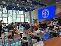 Viele Spender*innen waren bereit bei diesem besonderen Stadiontermin ihr Blut zu geben. 