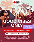Blutspende-Event für Erstspender am Bodensee am 3. Juli
