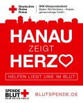 Hanau zeigt Herz bei der Blutspende im Forum Hanau