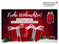 Frohe Weihnachten wünscht der DRK-Blutspendedienst