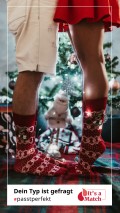 Instagram Storybeitrag zur weihnachtlichen It's a match Kampagne