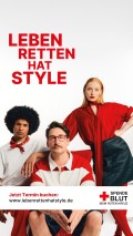 "Leben retten hat Style" 9x16 Motiv 2