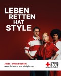 "Leben retten hat Style" 4x5 Motiv 1