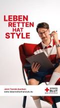 "Leben retten hat Style" 9x16 Motiv 5