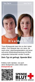 Its a Match Werbeanzeige Tino und Jana