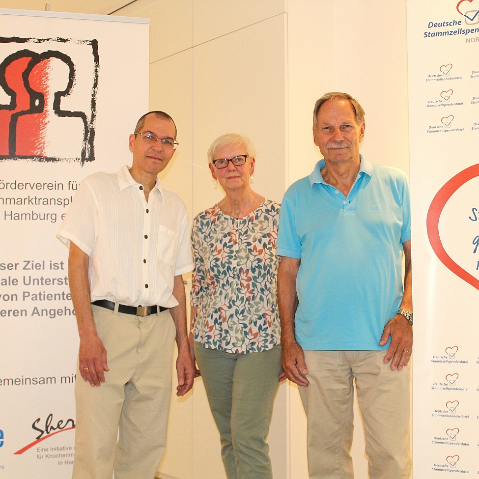 3 Vorstandsmitglieder des Fördervereins