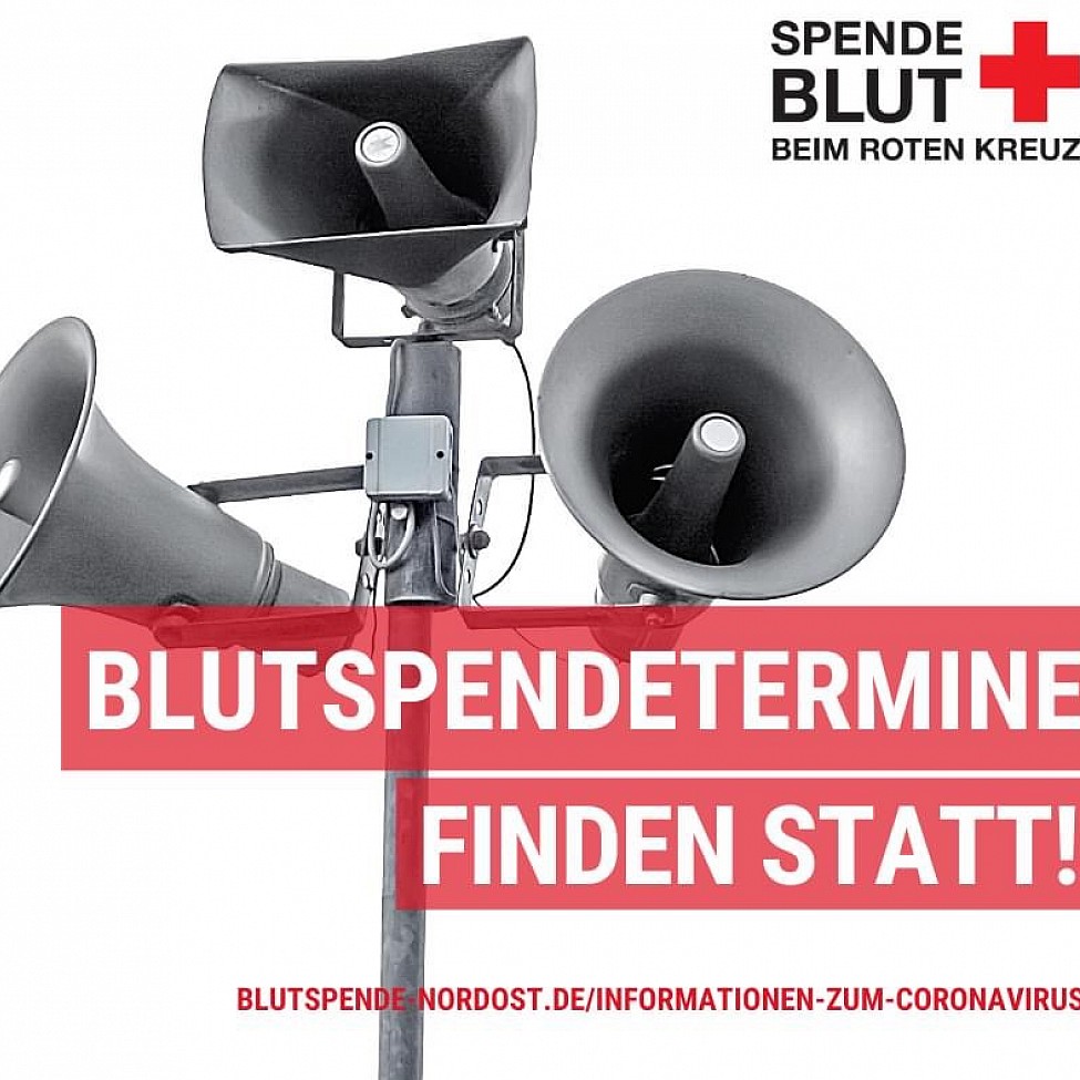 Blutspende ist im Lock-Down möglich