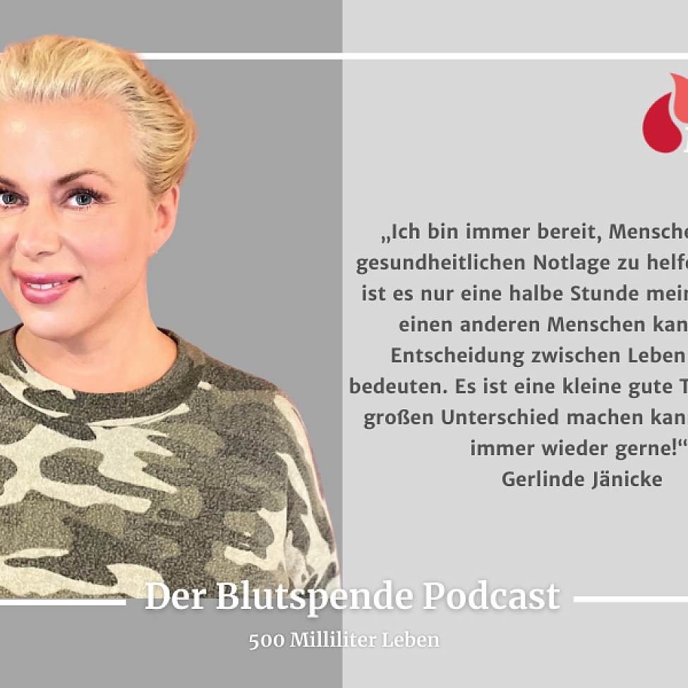 Podcast Folge mit Moderatorin Gerlinde