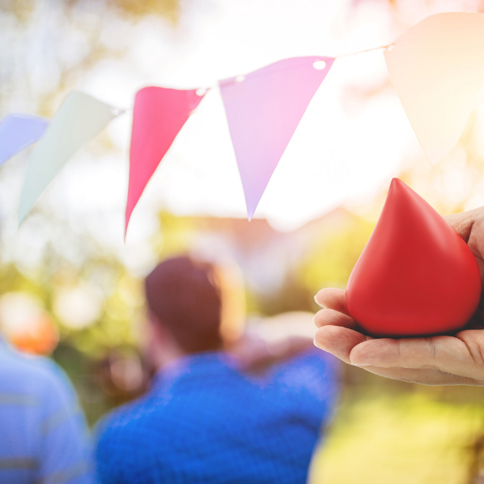 Familienfest bei der Blutspendeaktion in Cottbus