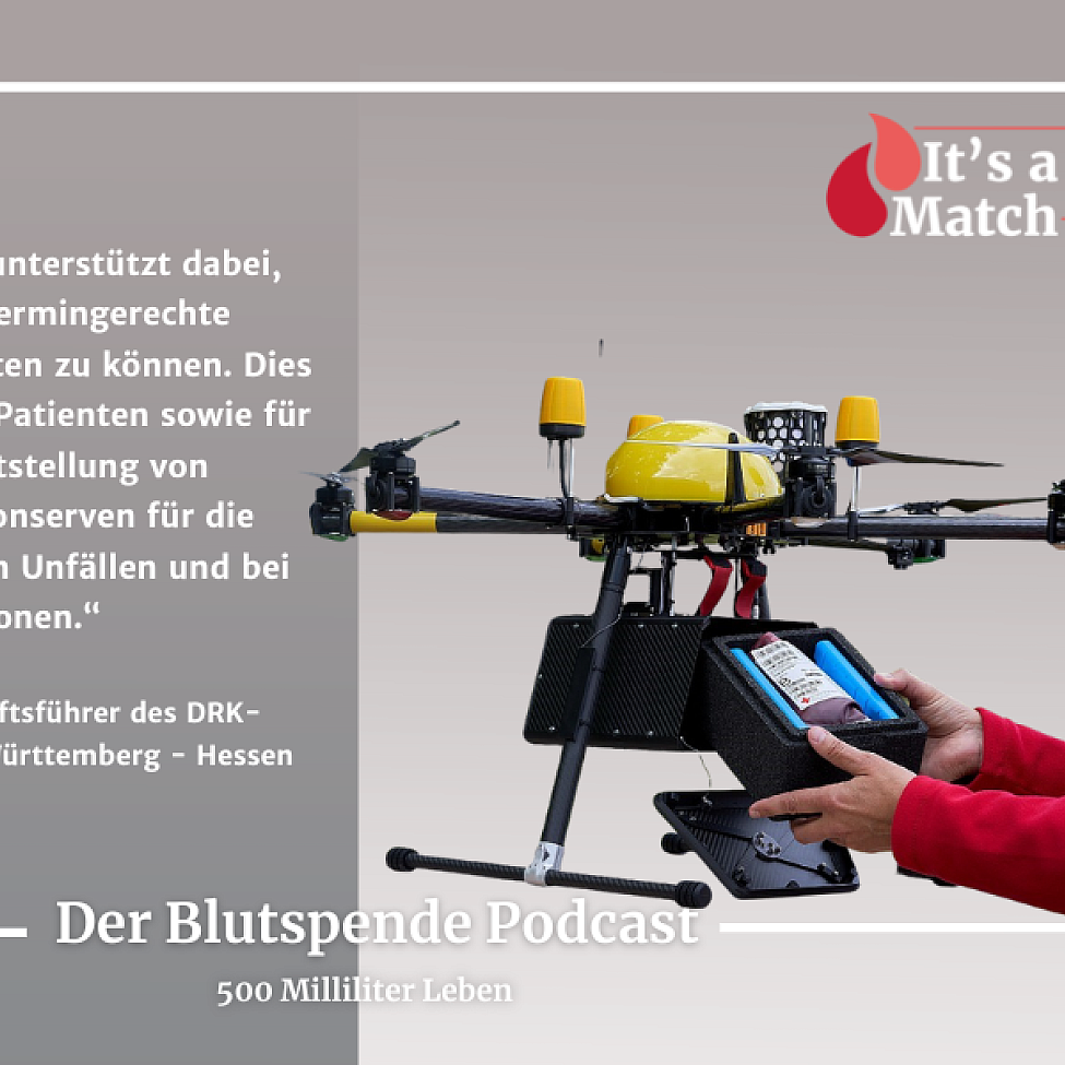 Neue Podcast Folge mit Drohne