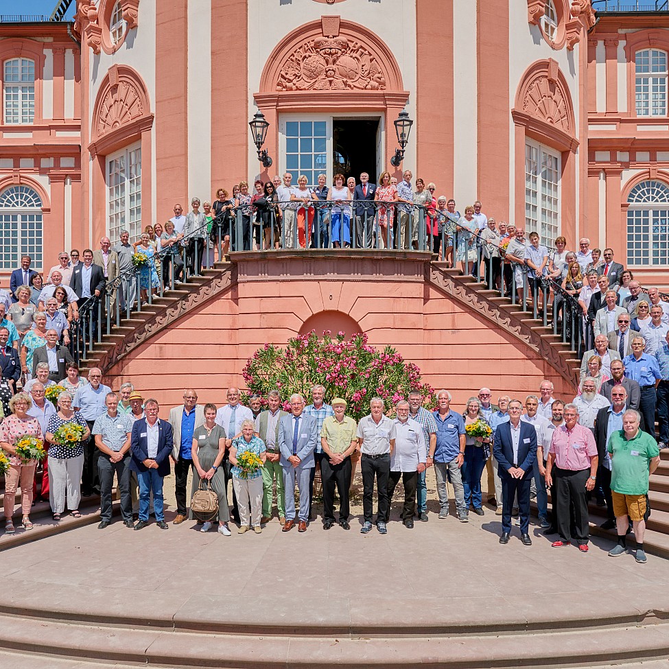 Gruppenbild Spenderehrung  Wiesbaden 2023