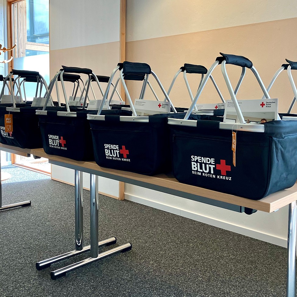 Für die Helferinnen in Eckernförde gab es kleine "Goodie-Bags"